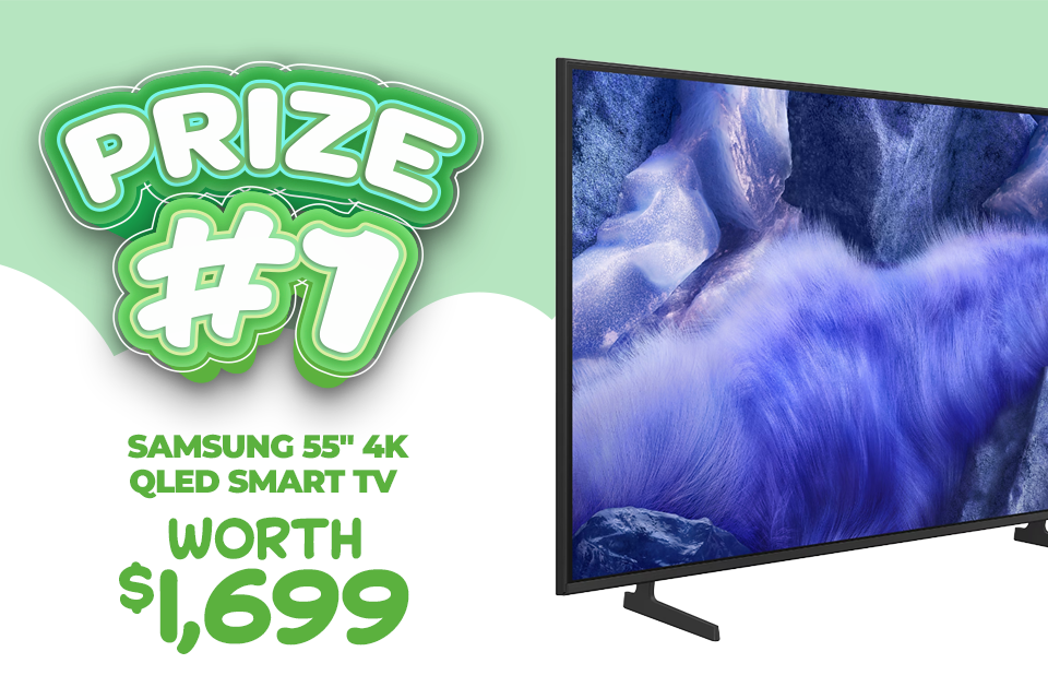 Week 1 Prize: Samsung 55